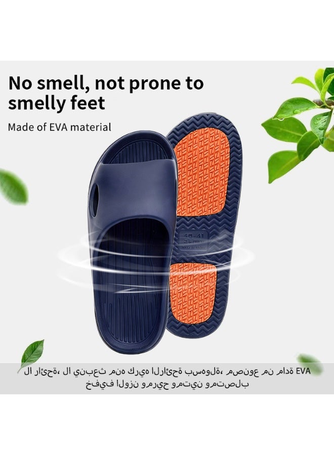 GUOLUOFEI Non Slip Shower Shoes, Lightweight Indoor House Slides Bathroom Shower Sandals Slippers for Women and Men - Image 2
